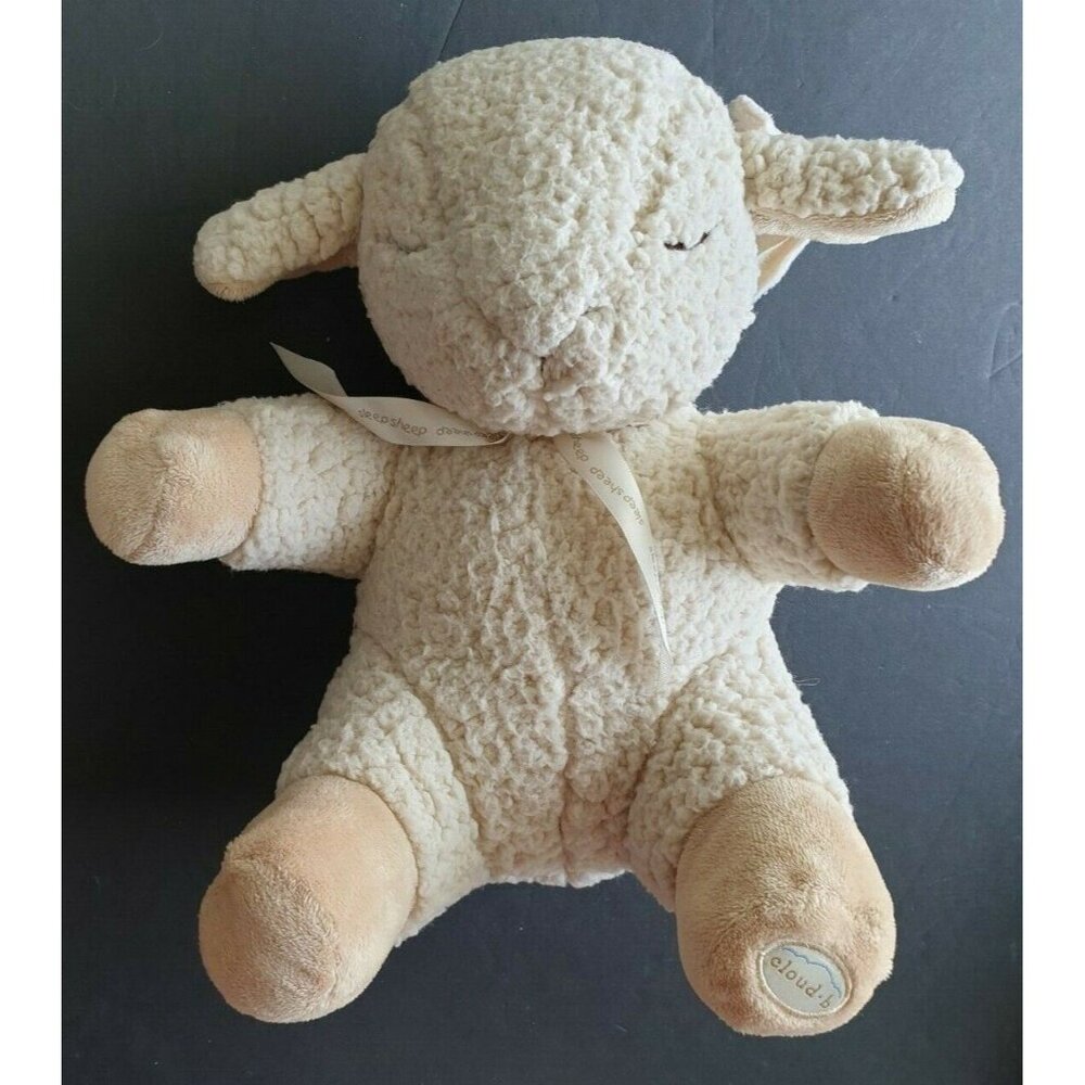 Cloud B Sleep Sheep Lamb Plush Baby White Noise Sound Machine Soother Crib Sound